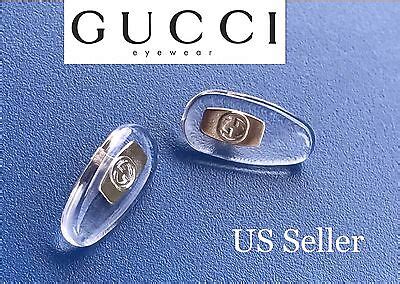 NEW Silver Gucci Replacement Silicone Oval Shaped Nose 